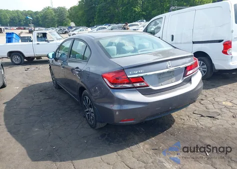 2014 Honda Civic Ex из США, поврежденный, VIN 19XFB2F89EE048575